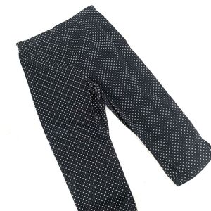 Bill Blass Women's 31" High Rise Polka Dot  Pants